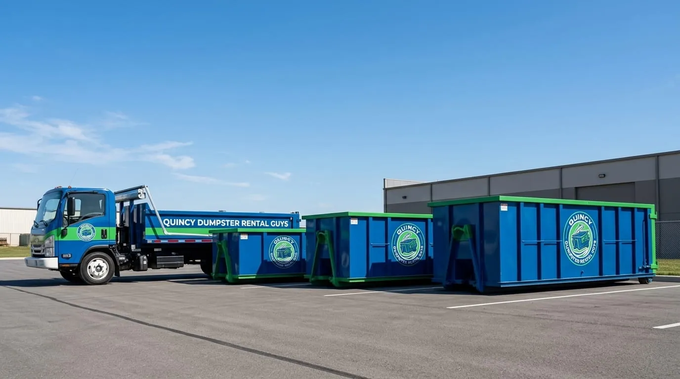 10, 15, 20 and 30 yard roll-off dumpsters available for rent in Quincy, IL 10, 15, 20 and 30 yard roll-off dumpsters available for rent in Quincy, IL